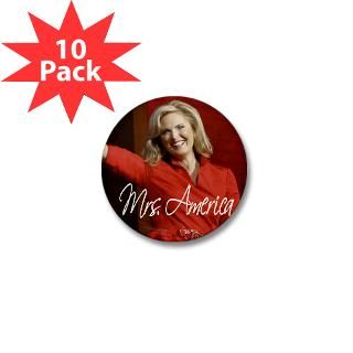 America Buttons  Ann Romney Election 2012 Mini Button (10 pack