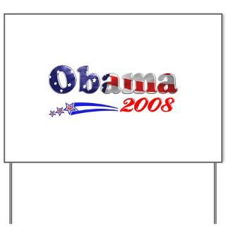 Obama 2008 USA Yard Sign for $20.00