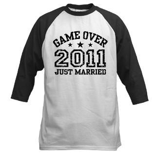 Game Over 2011 Just Married t shirt  Endless Tees