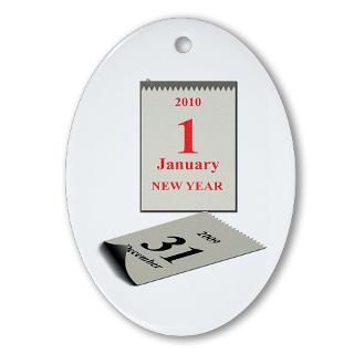 2010 Gifts  2010 Ornaments  2010 Calendar Oval Ornament