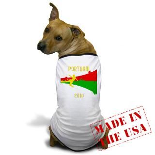 Portugal World Cup 2010 Dog T Shirt for $19.50