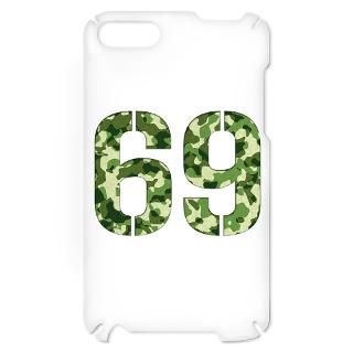 69 Gifts  69 iPod touch cases  Number 69, Camo iPod Touch Case