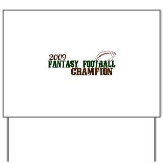 Fantasy Football Champ 2009  Fantasy Football T Shirts & Gifts