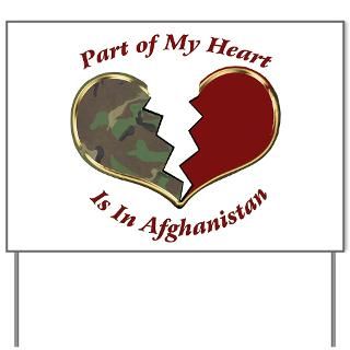 Part of My Heart 2007 Deployed Yard Sign for $20.00