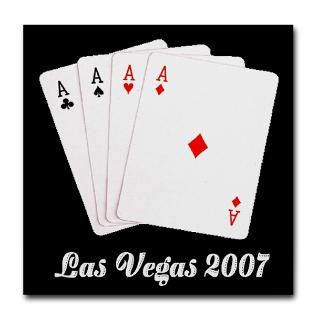 Las Vegas 2007 Aces Tile Coaster