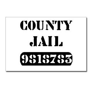 Jail Inmate Number 9818783 Postcards (Package of 8 for $9.50