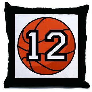 Number 12 Jersey Pillows Number 12 Jersey Throw & Suede Pillows