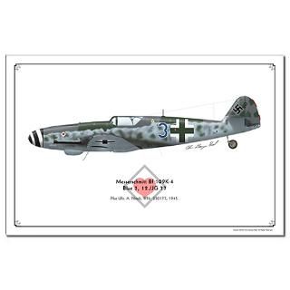 Messerschmitt Bf 109K 4 Blue 3  Germany  Aviation Art