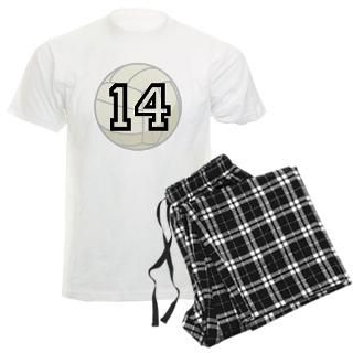 Volleyball Player Number 14 Pajamas for $44.50