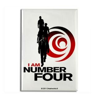 Am Number Four Movie Rectangle Magnet