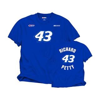 Richard Petty #43 Name and Number T Shirt for $21.99