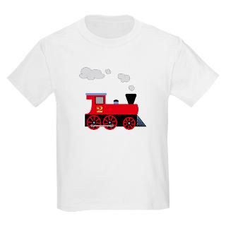 red train number 2 t shirt