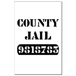 Number 9818783 Mini Poster Print  Jailed Paris Prison Inmate Number