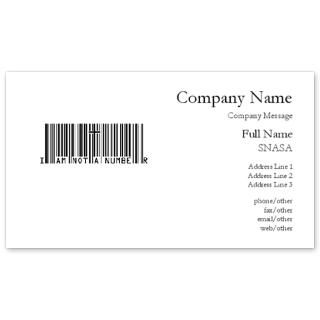 am Not a Number   Business Cards for $0.19