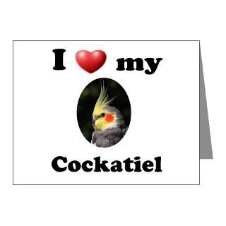 Bird Gifts  Bird Note Cards  Cockatiel Note Cards (Pk of 10)