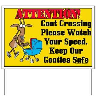 yard sign for goat lovers gift $ 17 99 qty availability product number