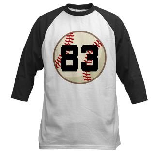 Baseball Player Number 83 Team Baseball Jersey by hometownshirt2