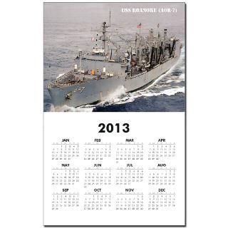 Calendar Print  USS ROANOKE (AOR 7) STORE  USS ROANOKE (AOR 7) STORE