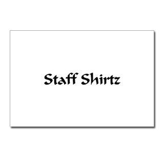 Postcards (Package of 8)  Staff Shirts  Staff Shirtz