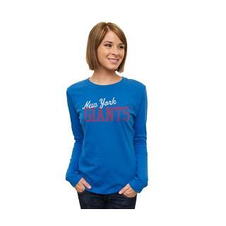 New York Giants Womens Game Day Royal Long Sleeve T Shirt