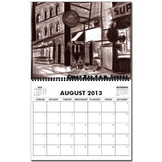 12 View Calendar Old Greenwich Village by woodstockart