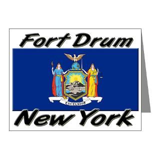  Cities Note Cards  Fort Drum New York Note Cards (Pk of 10