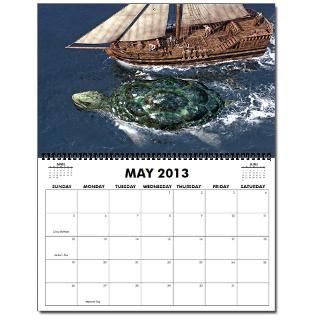 Sea Monsters Calendar   Oversized 17 x 11 inch by ssp_marketplace