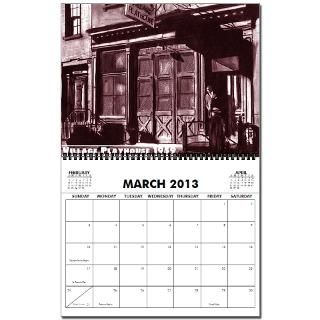 12 View Calendar Old Greenwich Village by woodstockart