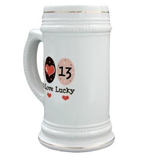 13 Gifts  13 Kitchen and Entertaining  Peace Love Lucky 13 Stein