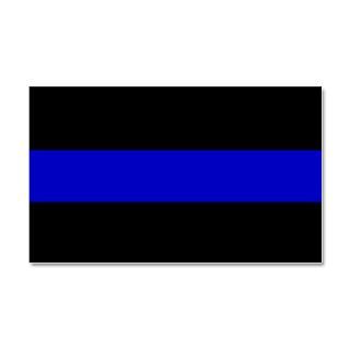 Blue Gifts  Blue Wall Decals  The Thin Blue Line 22x14 Wall Peel