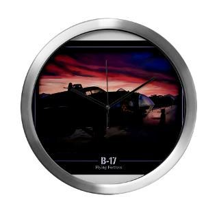 17 Flying Fortress Modern Wall Clock for $42.50