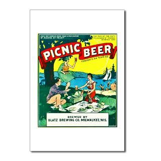 Wisconsin Beer Label 15 Postcards (Package of 8) for $9.50