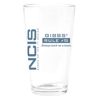 Gifts  Christmas Drinkware  NCIS Gibbs Rule #15 Drinking Glass