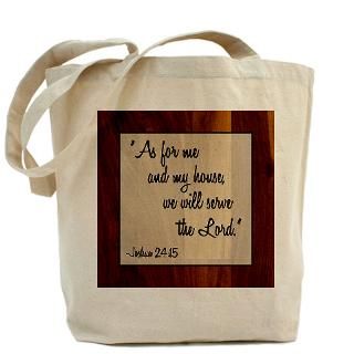 House Gifts  As For Me And My House Bags  Joshua 2415 Tote Bag