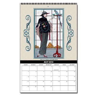 Journal Des Dames 17 Tall 2013 Wall Calendar by vintagecalendar