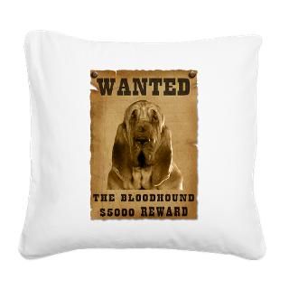 19 Wanted _V2.png Square Canvas Pillow