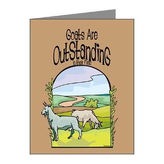 Gifts  Goat Note Cards  Goat Outstanding Note Cards (Pk of 20