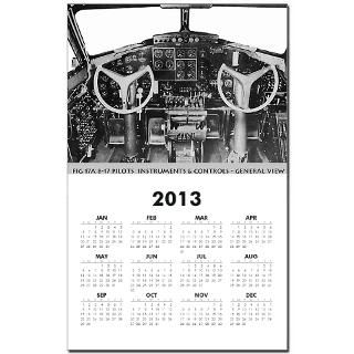 17 Cockpit Calendar Print for $10.00