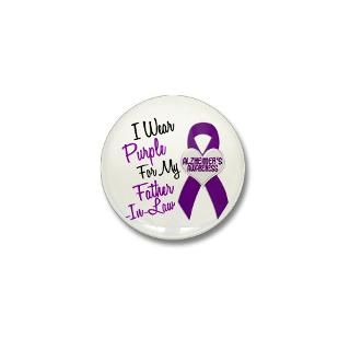 Wear Purple For My Father In Law 18 (AD) Mini Bu by awarenessgifts