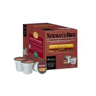 Newmans Own 18 pc. Organic Special Blend K Cup Co