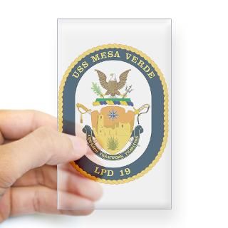 USS Mesa Verde LPD 19 Rectangle Decal for $4.25
