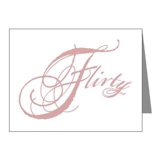 Gifts  Dating Note Cards  Flirty Girl Note Cards (Pk of 20