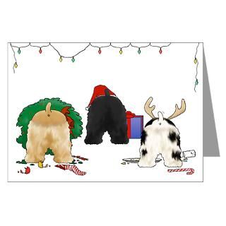  Butt Greeting Cards  Cocker Spaniel Christmas Cards (Pk of 20