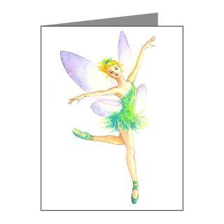 Ballerina Note Cards  Tinkerbell Dancer Note Cards (Pk of 20