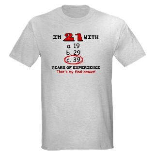 shirts  21 Plus 39 Equals 60 Light T Shirt