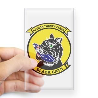 VP 23 Black Cats Rectangle Decal for $4.25