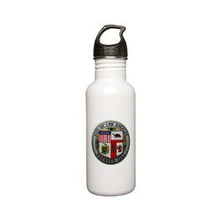 The official seal of the City of Los Angeles on t shirts, coffee mugs