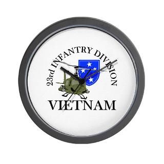 23rd ID Vietnam Wall Clock