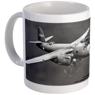 Usaf Gifts  Usaf Drinkware  USAF WW2 B 26 Bomber Mug