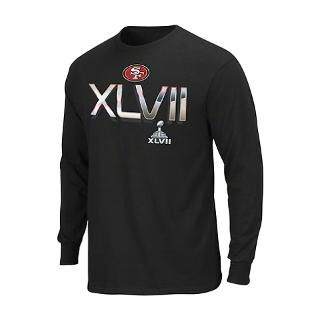 San Francisco 49ers Super Bowl XLVII On Our Way Long Sleeve T Shirt